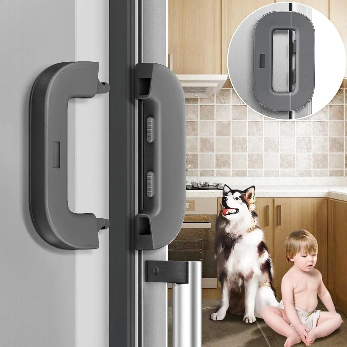 Fridge Freezer Door Lock