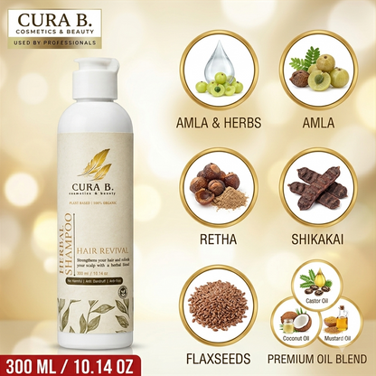 Cura B Herbal Hair Shampoo